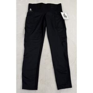 NWT Dene Adams Concealed Carry Tactical Size Large Black Ankle Leggings Charity